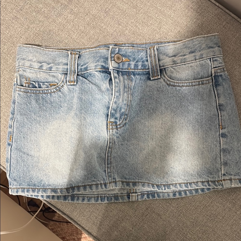 Brandy Melville Blue Mini Skirt Casual